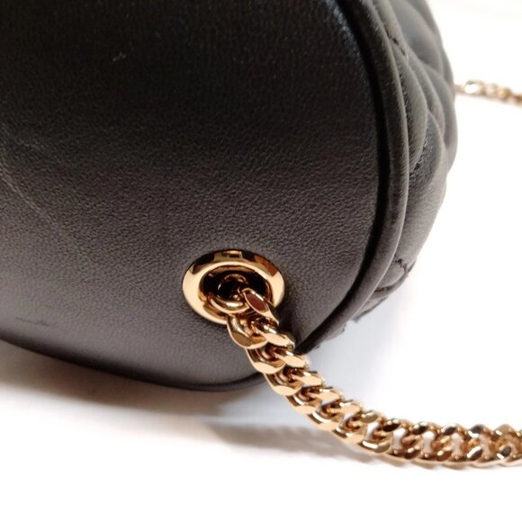 Authentic VERSACE Black Leather Shoulder Bag mon518-111125 - Picture 7 of 16